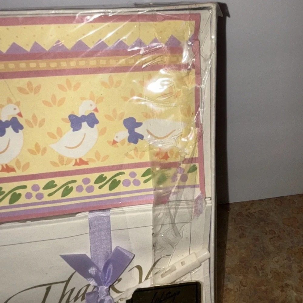 Vintage 1988 Whitings Stationery Set With Geese See Photos For Condition